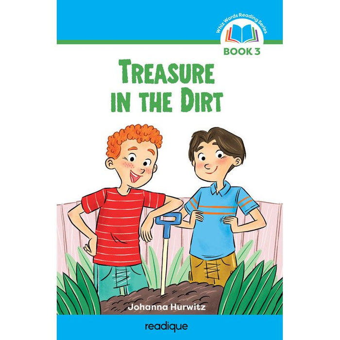 Treasure in the Dirt: Whiz Words Reading Series Book 3 — hardcover | Judaica Square Lakewood