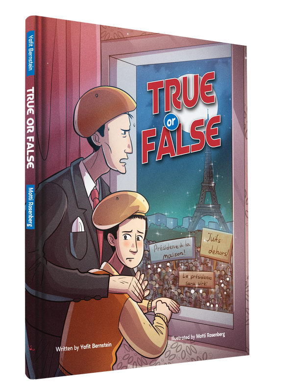 True or False — English Comic Book — front cover