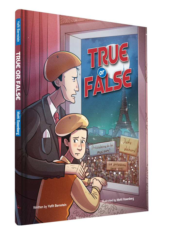 True or False — English Comic Book — front cover