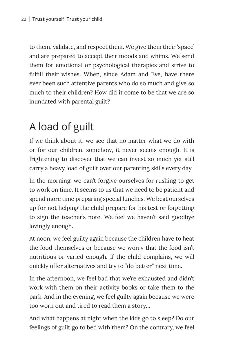Trust Yourself, Trust Your Child