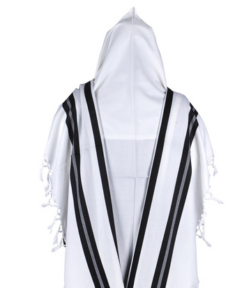 Ultra lightweight Shabbos Talis HaMefoar wool tallis | Judaica Square Lakewood