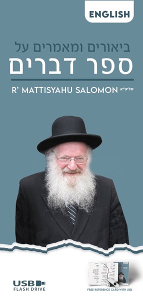 USB Audio cover art for Rav Mattisyahu Salomon Vaadim - Devarim - USB by Rabbi Mattisyahu Salomon