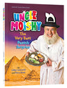 The Very Best Pesach Surprise, a 36-page Uncle Moishy hardcover by Perry Binet and Libby Lazewnik