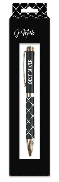 J Marks Best Shver Pen — Gift Pen by J Marks | Judaica Square Lakewood