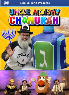 Uncle Moishy - Uncle Moishy Chanukah DVD 1 — Jewish music DVD | Judaica Square Lakewood