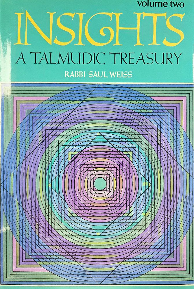 Insights: A Talmudic Treasury, Volume 2 — cover | Judaica Square Lakewood