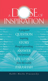 A Dose of Inspiration — front cover hardcover | Judaica Square Lakewood