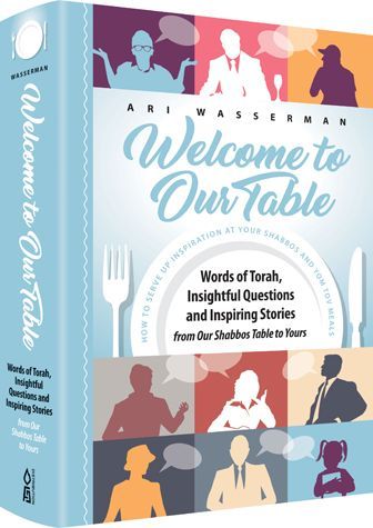 Welcome to Our Table — cover | Judaica Square Lakewood