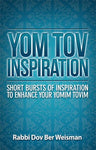 Yom Tov Inspiration — front cover hardcover | Judaica Square Lakewood