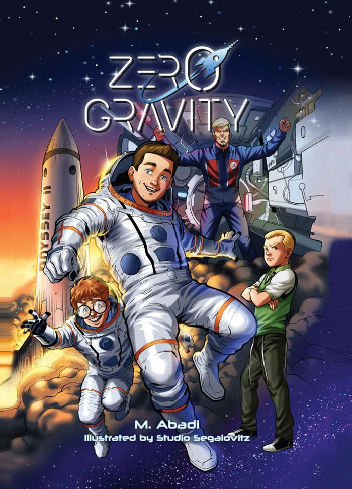 Zero Gravity (comic) — front cover hardcover | Judaica Square Lakewood