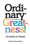 Ordinary Greatness — front cover hardcover | Judaica Square Lakewood
