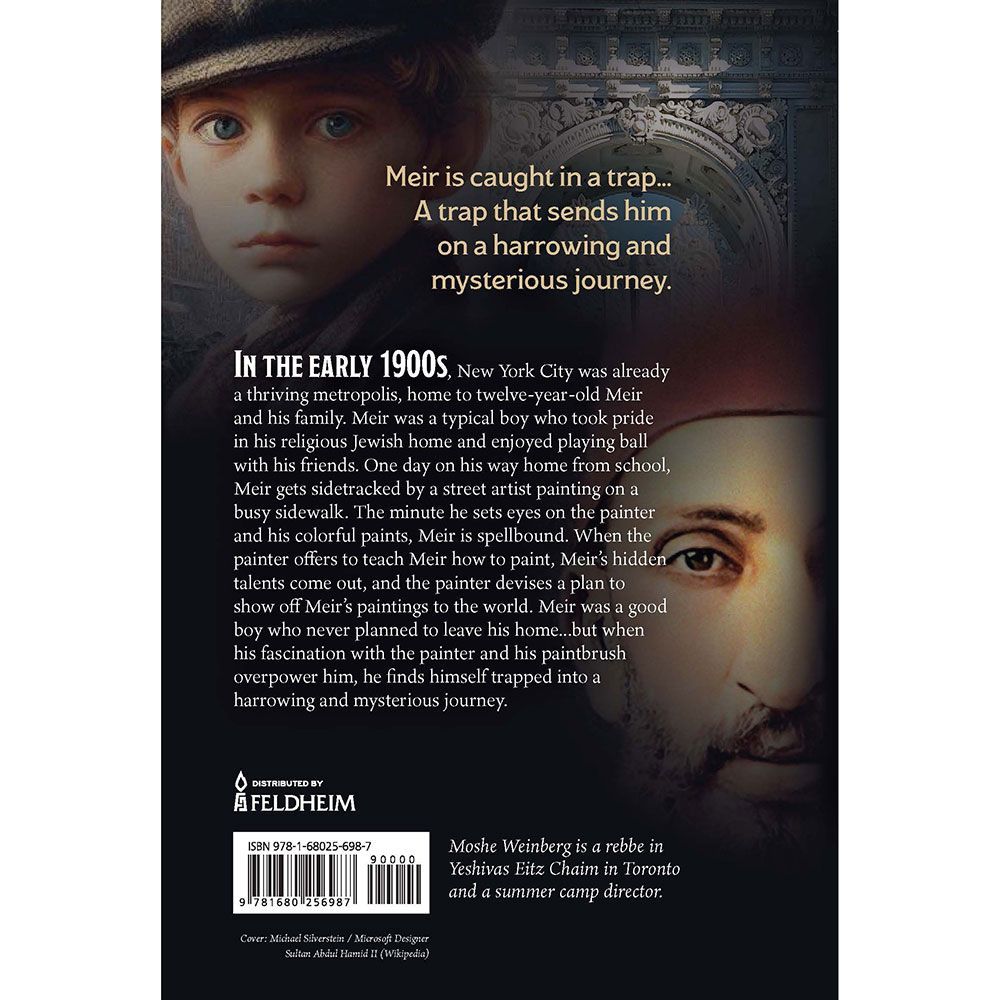The Mysterious Journey — back cover book | Judaica Square Lakewood