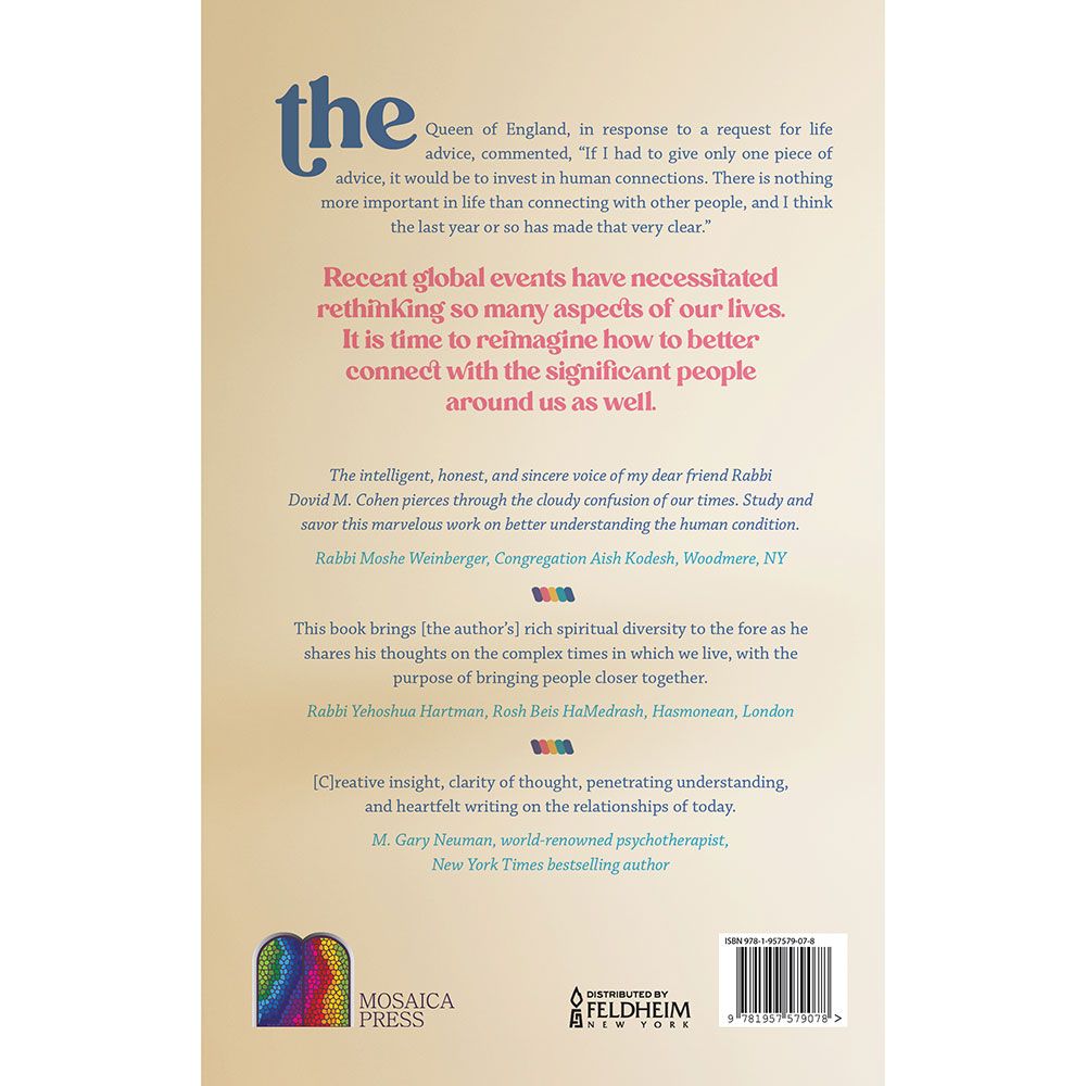 Back cover of Together Again: Reimagining the Relationships That Anchor Our Lives, with the summary and barcode