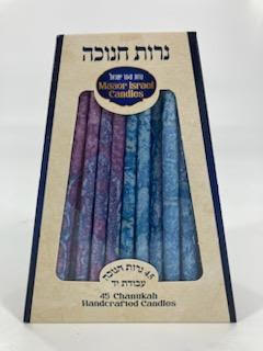 Deluxe Blue/Purple Chanukah Candles