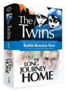 The Twins & Long Journey Home (Hard) — front cover | Judaica Square Lakewood