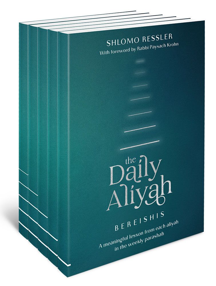 3D view of The Daily Aliyah, 5 Volume Pocket Set by Shlomo Ressler, pocket paperback edition