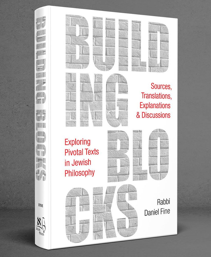 3D view of Building Blocks by Rabbi Daniel Fine, hardcover edition