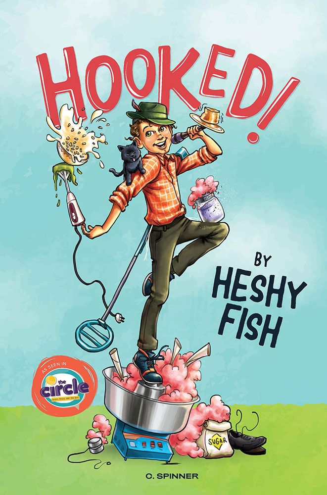 Hooked (Circle Magazine) — 3D view hardcover | Judaica Square Lakewood