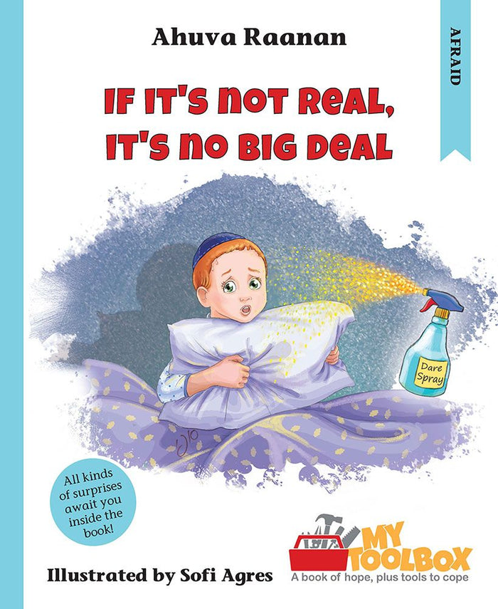 If It's Not Real,It's No Big Deal(blue) — front cover hardcover | Judaica Square Lakewood