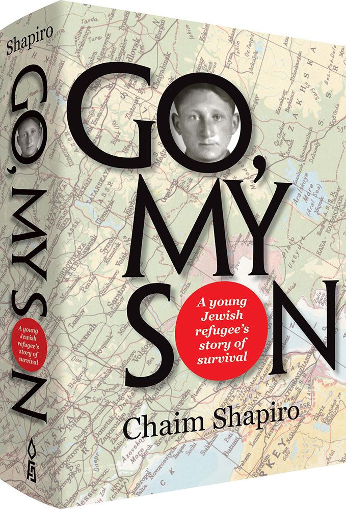 3D view of Go, My Son by Chaim Shapiro, hardcover edition