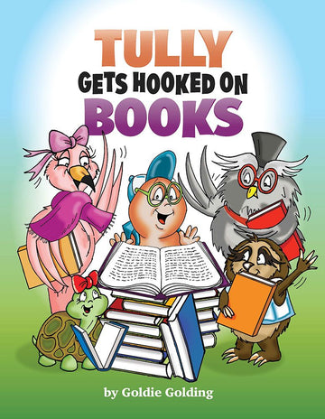 Tully Gets Hooked on Books — front cover hardcover | Judaica Square Lakewood