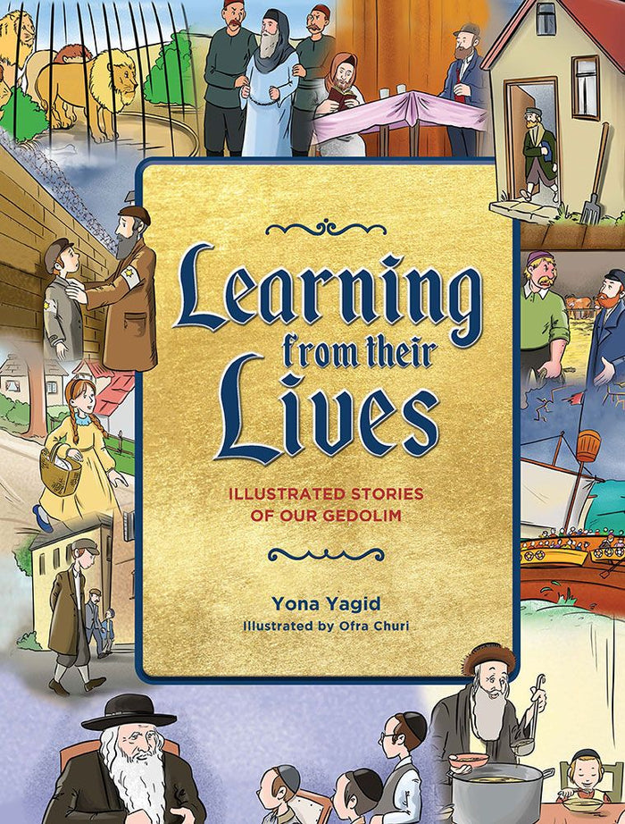 Learning From Their Lives (Circle Mag) — front cover hardcover | Judaica Square Lakewood
