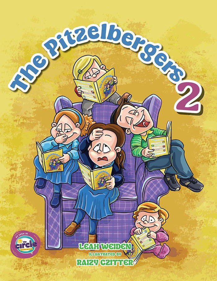Pitzelbergers 2 (Comic) — front cover hardcover | Judaica Square Lakewood