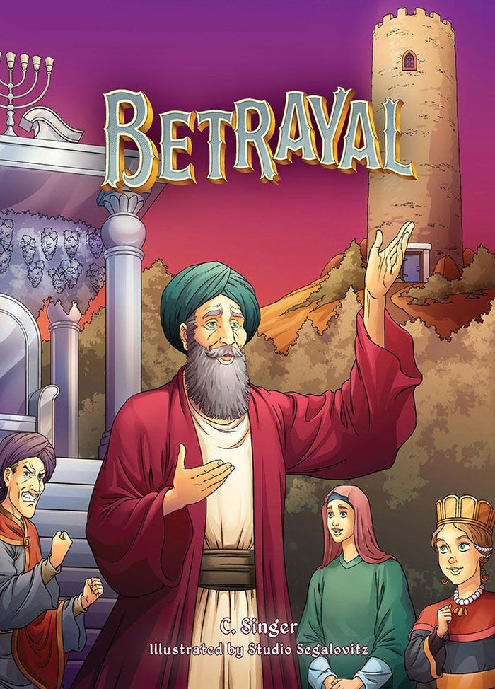 Betrayal, Comic (Circle Mag) — front cover hardcover | Judaica Square Lakewood