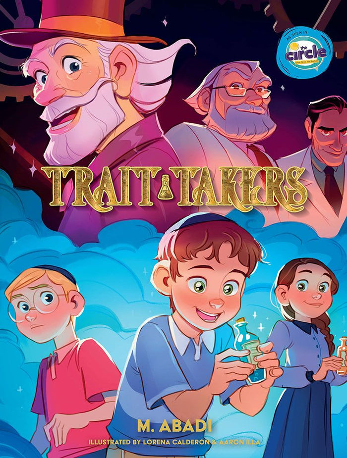 Trait Takers (comic) — front cover hardcover | Judaica Square Lakewood
