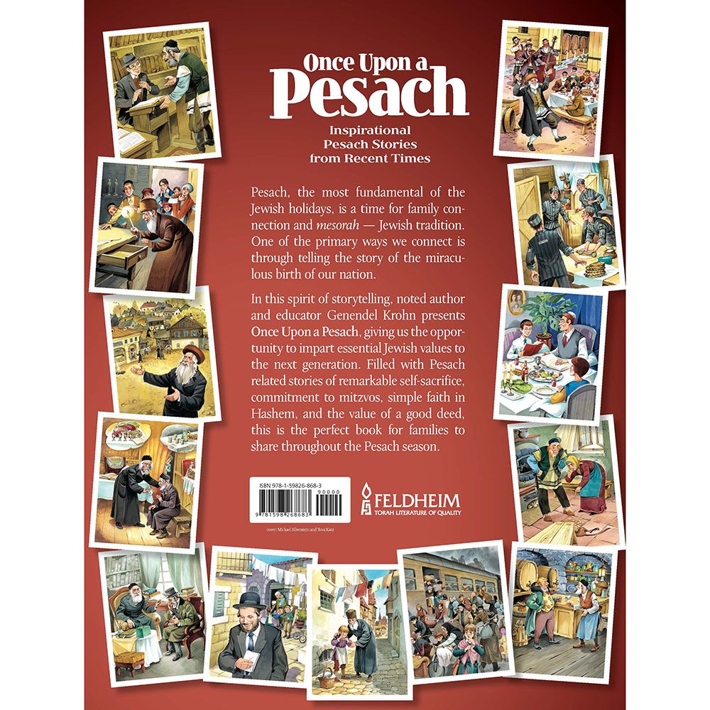 Once Upon a Pesach — back | Judaica Square Lakewood