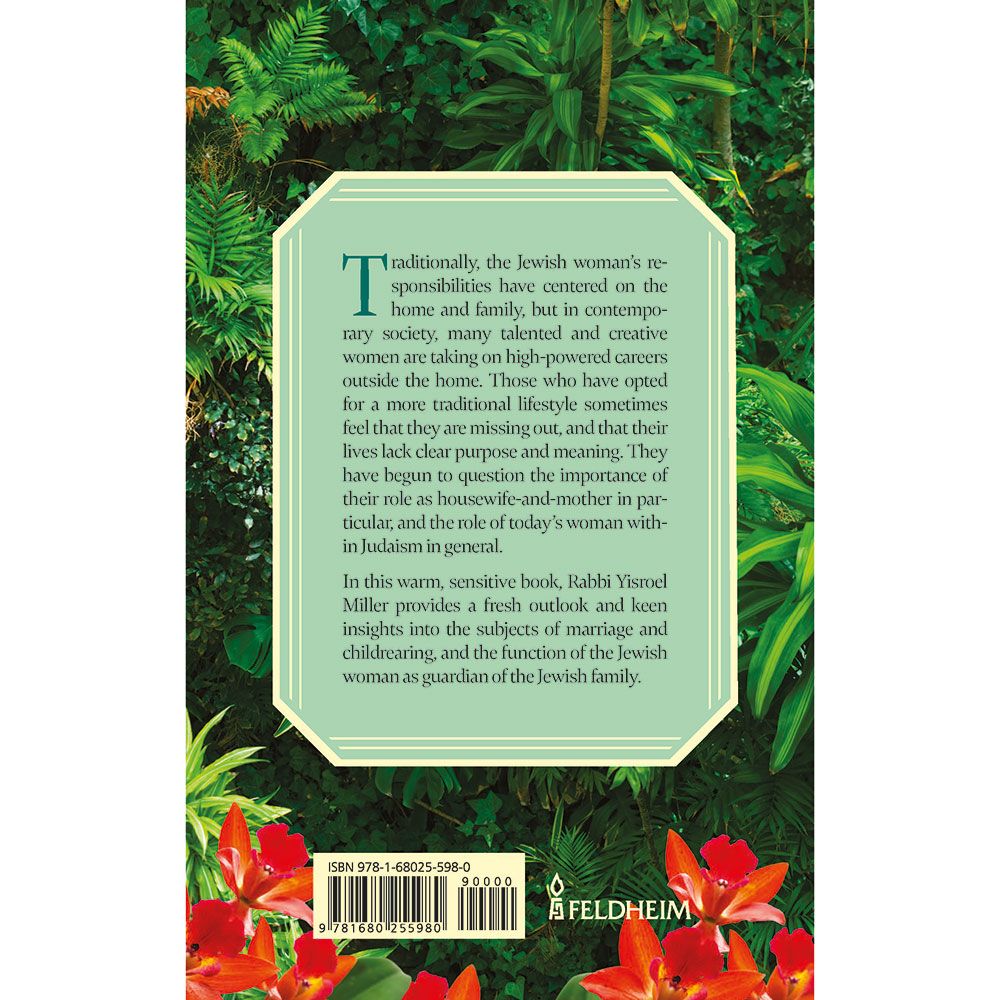 Back cover of Guardian of Eden by Rabbi Yisroel Miller, with the summary and barcode