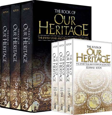 The Book of Our Heritage, 3 Volume Boxed Set — Eliyahu Kitov (Set, Feldheim)