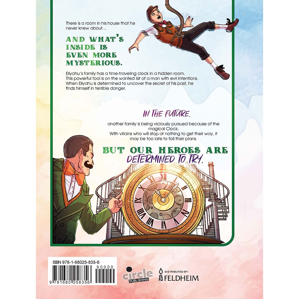 Back cover of Time Tangled by D. Kramer, with the summary and barcode