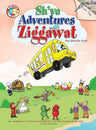 Sh'va Adventures with Ziggawat (hard) — front cover hardcover | Judaica Square Lakewood