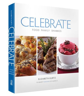 CELEBRATE, Cookbook — front cover | Judaica Square Lakewood