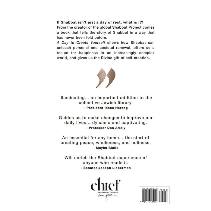 Shabbat: A Day to Create Yourself — front cover Hardcover | Judaica Square Lakewood