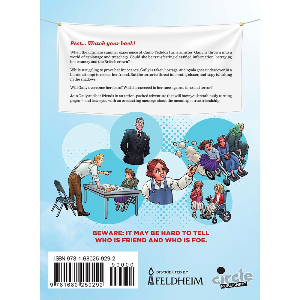 Back cover of Kid on a Mission by M. Berger, with the summary and barcode