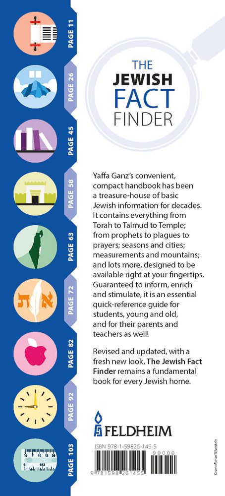 Jewish Fact Finder — back | Judaica Square Lakewood