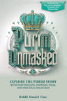 Purim Unmasked — front cover Paperback | Judaica Square Lakewood