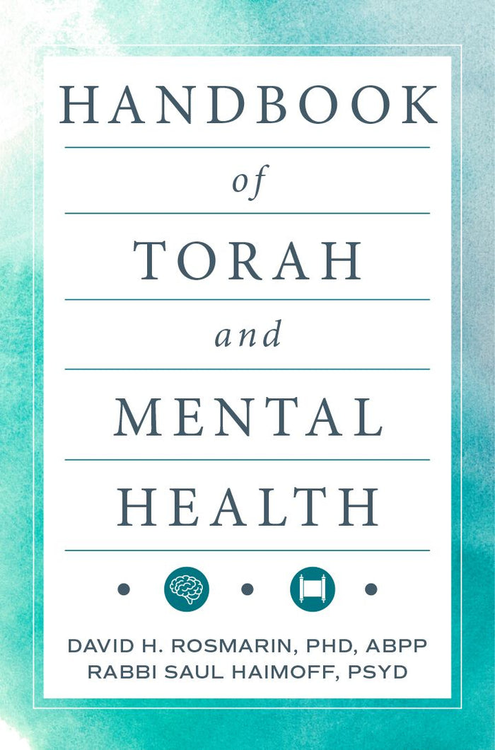 Handbook of Torah and Mental Health — front cover hardcover | Judaica Square Lakewood