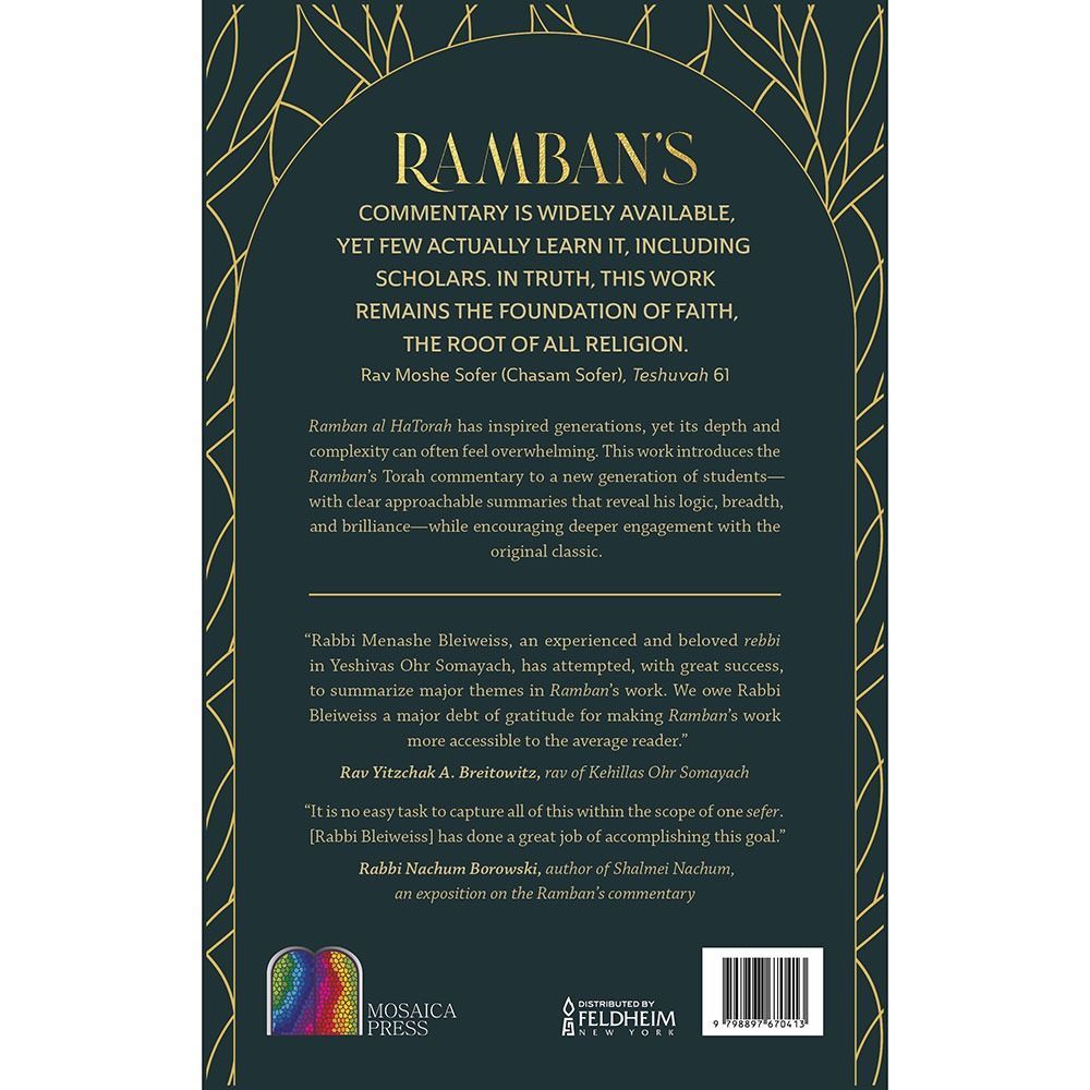 The Essential Ramban on Torah — 3d | Judaica Square Lakewood