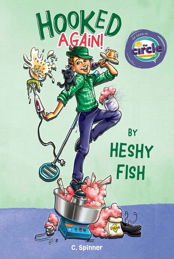 Hooked Again! — cover | Judaica Square Lakewood