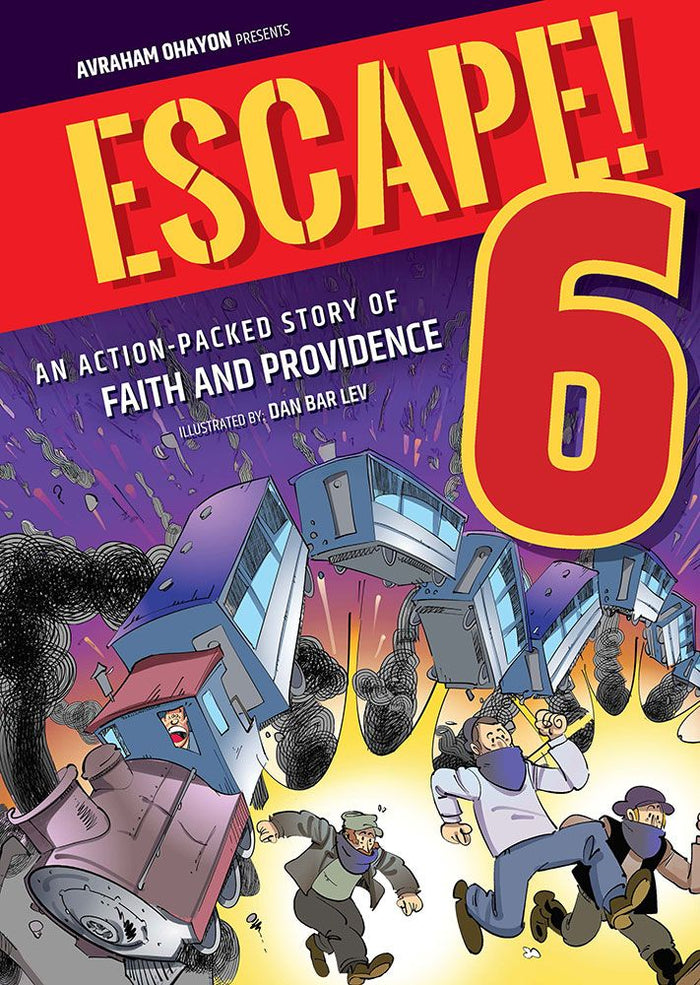 Escape 6 (comic) — cover | Judaica Square Lakewood