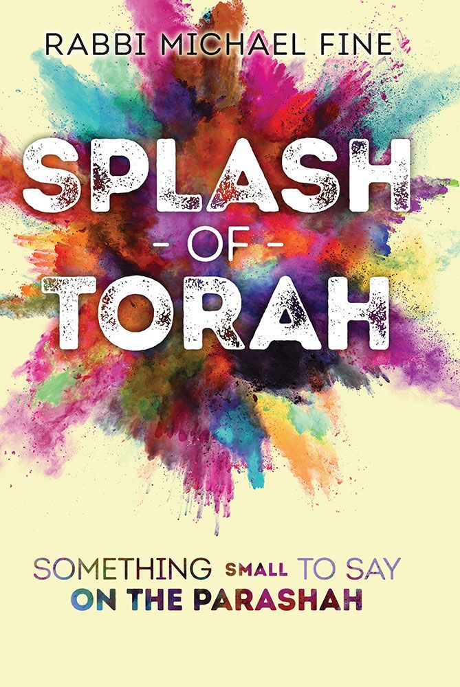 A Splash of Torah — front cover | Judaica Square Lakewood