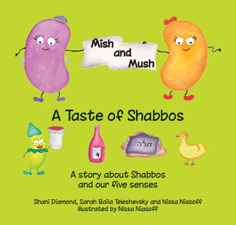 Mish & Mush, Taste of Shabbos (lime) — front cover | Judaica Square Lakewood