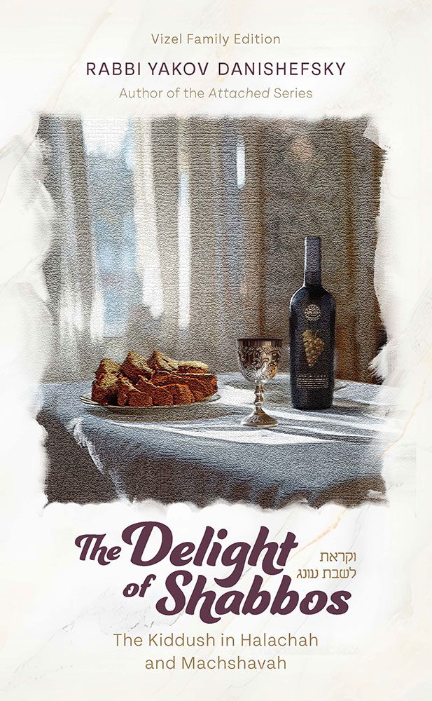 The Delight of Shabbos — cover hardcover | Judaica Square Lakewood