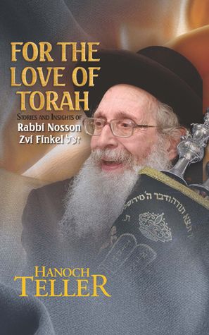 For the Love of Torah (R'N.Z.Finkel zl) — front cover hardcover | Judaica Square Lakewood