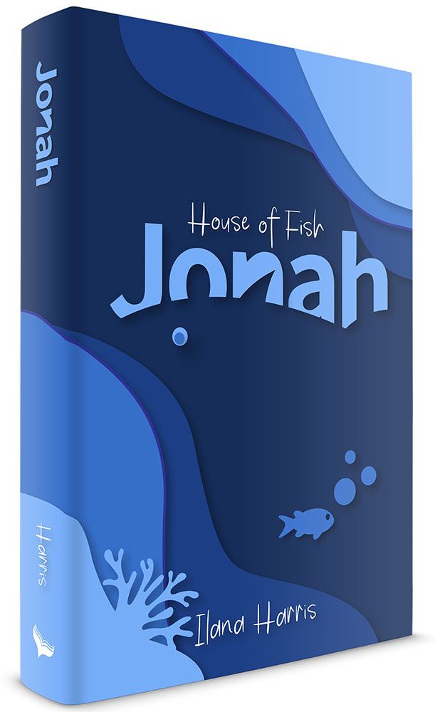 3D view of House of Fish: Jonah by Ilana Harris, hardcover edition