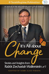 It's All about Change (Wallerstein) — front cover hardcover | Judaica Square Lakewood