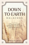 Down to Earth Halachos — front cover hardcover | Judaica Square Lakewood